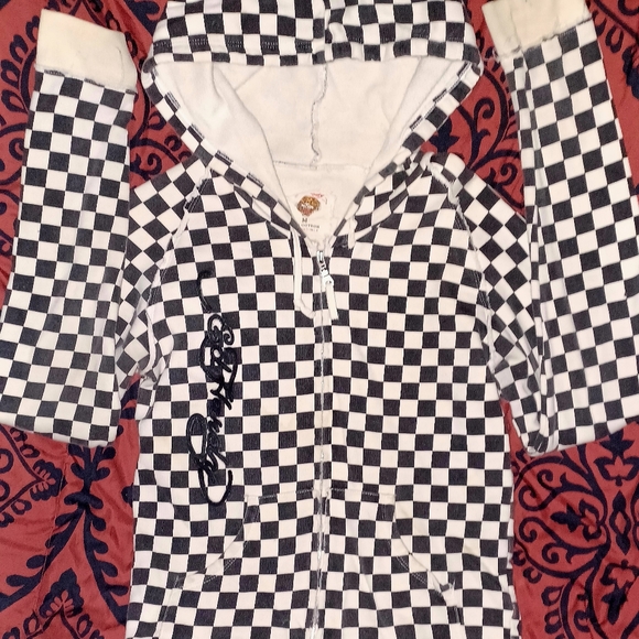 Like new Don Ed Hardy full zip hoodie size medium - Picture 4 of 8